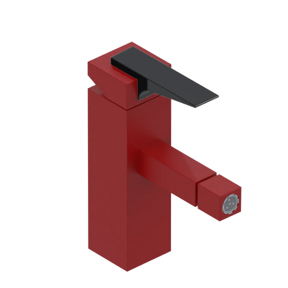 Rubinet Single Control Bidet Fitting (less drain) Maroon