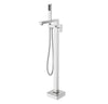 Cabano Floor mount tub filler with hand shower