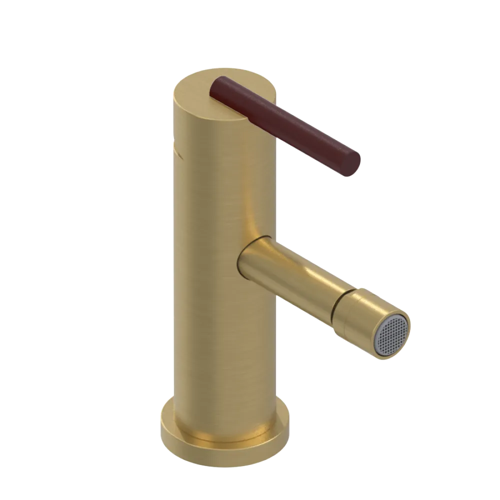 Rubinet Single Control Bidet Fitting (less drain) Satin Brass