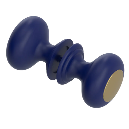 Rubinet Shower Door Knob (set) Midnight Blue