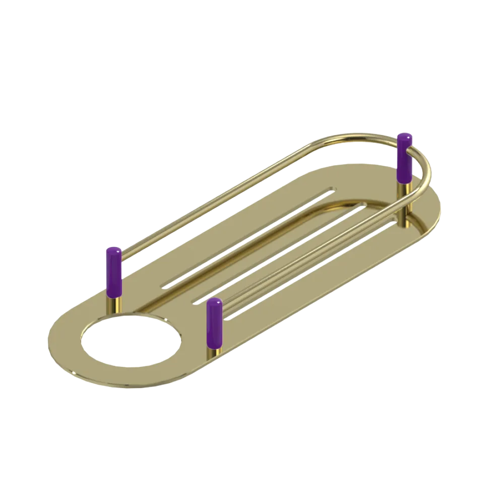 Rubinet Shelf Only Gold