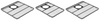 Zomodo Fitted Black Pearl Bottom Grids for IQC400T-BK Bowl
