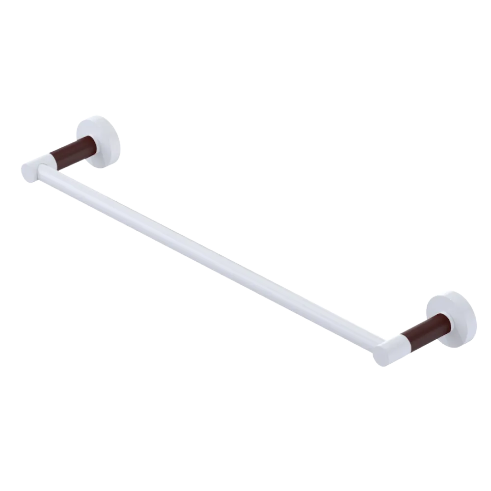 Rubinet Towel Bar 18" White