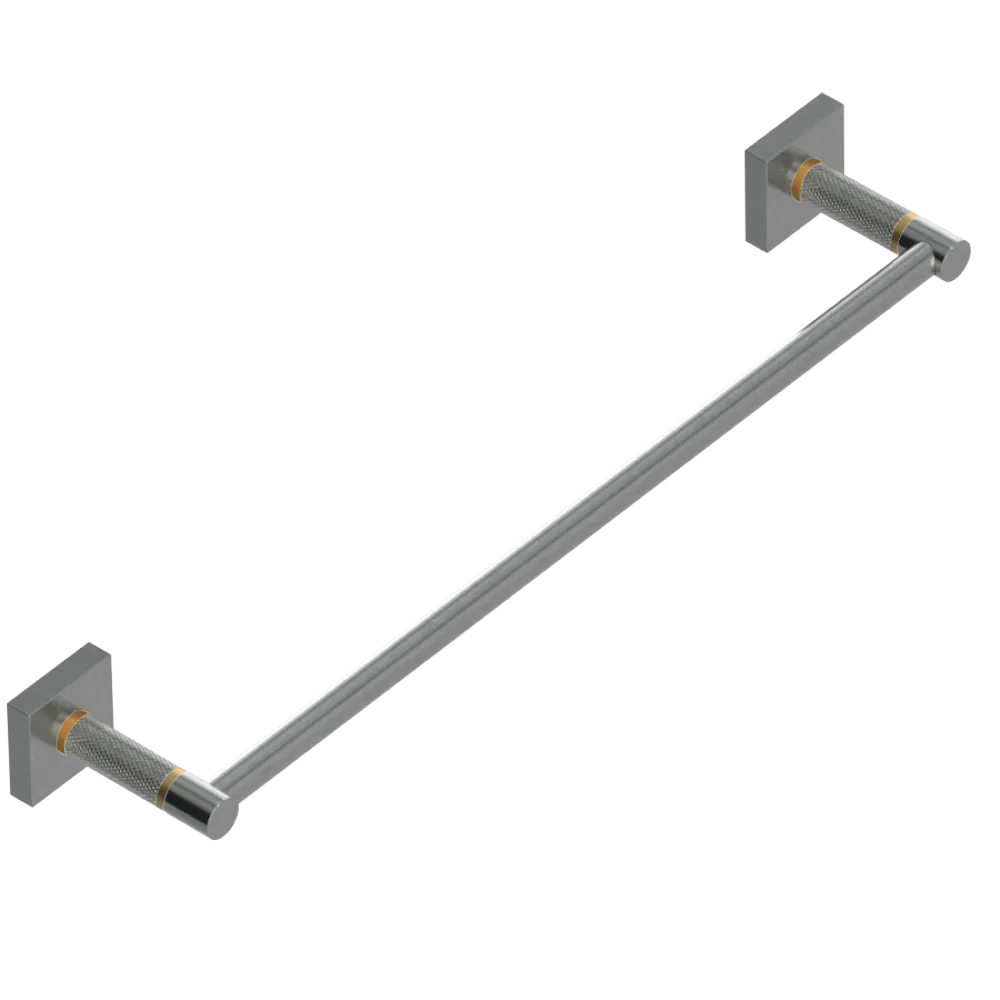Rubinet 24" TOWEL BAR Satin Nickel