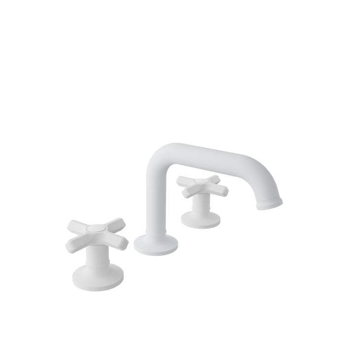 Baril 8" c/c lavatory faucet, drain included