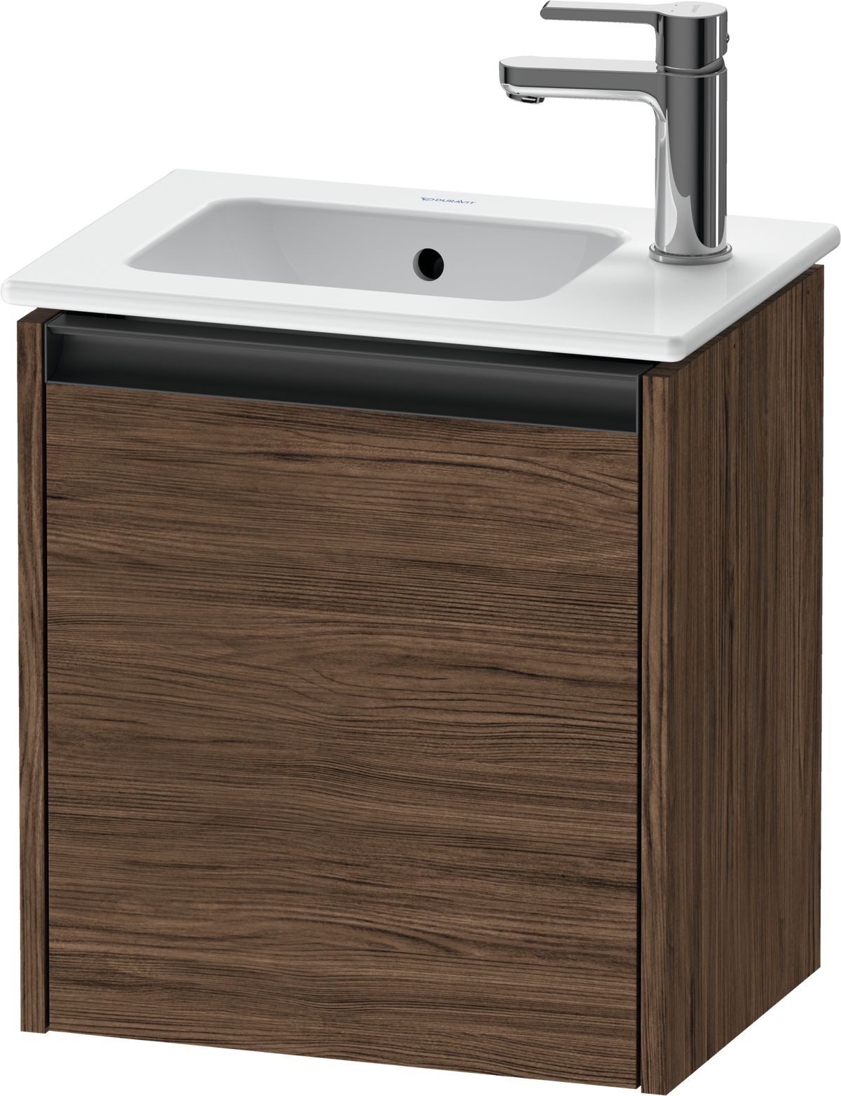 Duravit Ketho 2 Unit Wall-Mount Single-Sink Bathroom Vanity – mounted_k25060r21210000
