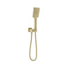 Baril 3-spray anti-limestone hand shower on wall-mounted supply elbow