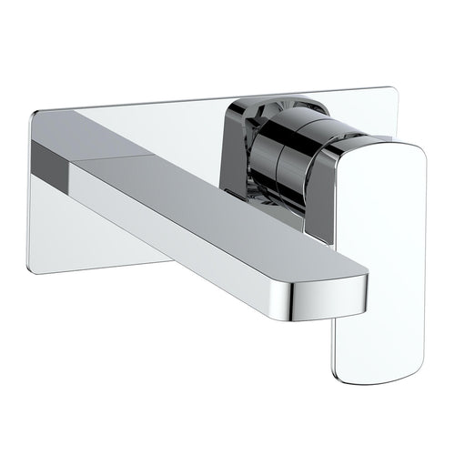 VOGT NIVEAU WALL MOUNT LAVATORY FAUCET WITH SINGLE FACE PLATE