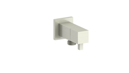 VOGT SQUARE BRASS ELBOW CONNECTOR WITH SHUT-OFF
