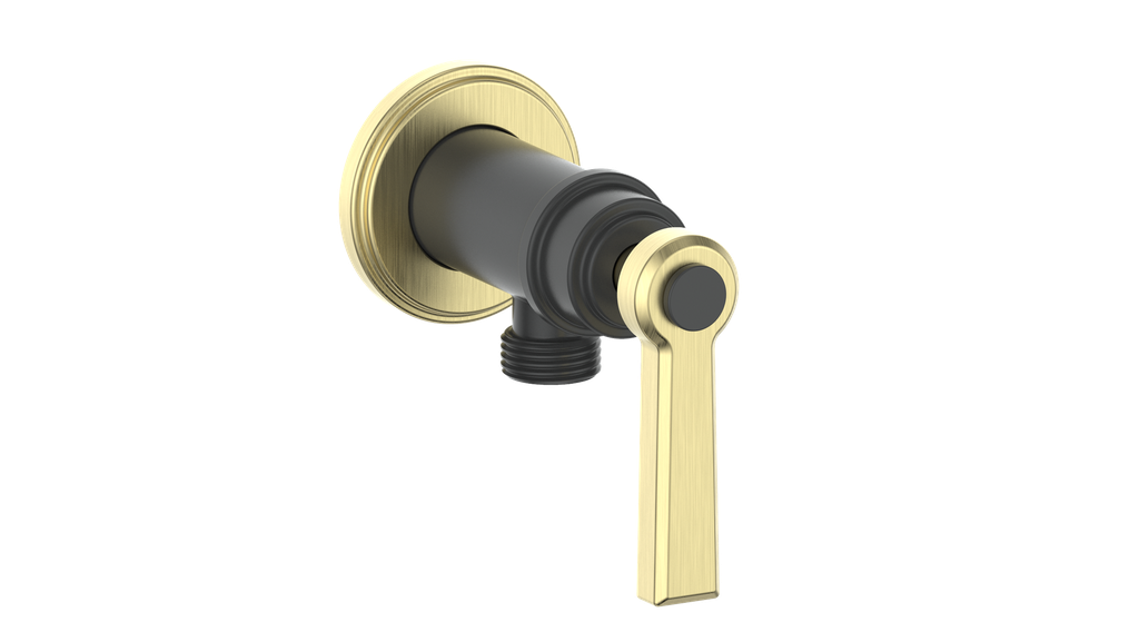 Vogt Zehn Elbow Connector with Shut-Off CC