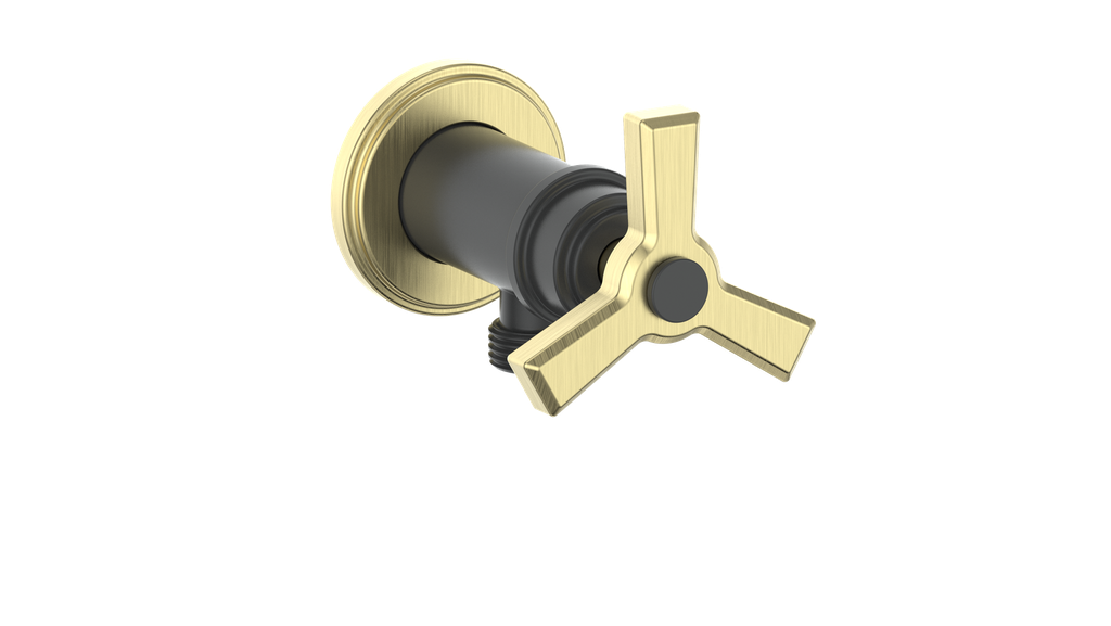 Vogt Zehn Elbow Connector with Shut-Off CC