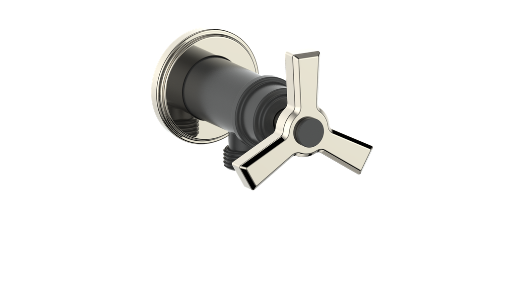 Vogt Zehn Elbow Connector with Shut-Off CC