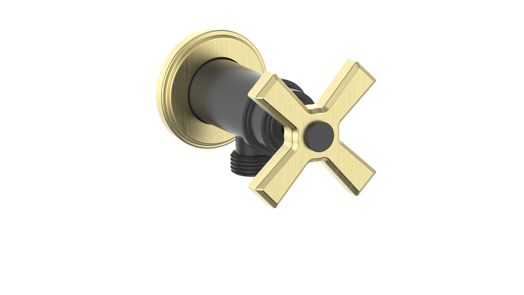 Vogt Zehn Elbow Connector with Shut-Off CC