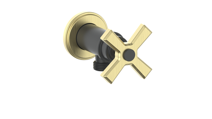 Vogt Zehn Elbow Connector with Shut-Off CC