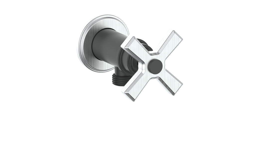 Vogt Zehn Elbow Connector with Shut-Off CC