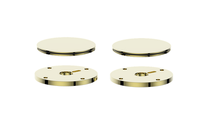 Vogt Mond Colour Accents for 8" C.C. Faucet and 2/3-Way Valve with Moon Handles CC