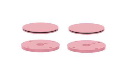 Vogt Mond Colour Accents for 8" C.C. Faucet and 2/3-Way Valve with Moon Handles CC