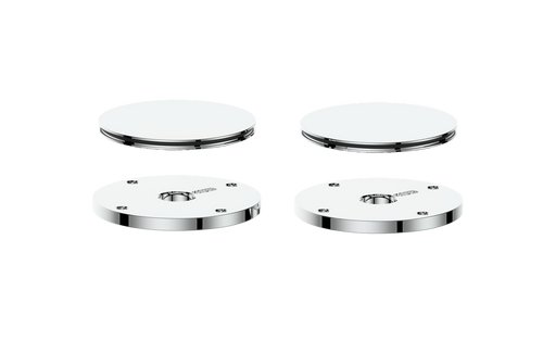 Vogt Mond Colour Accents for 8" C.C. Faucet and 2/3-Way Valve with Moon Handles CC