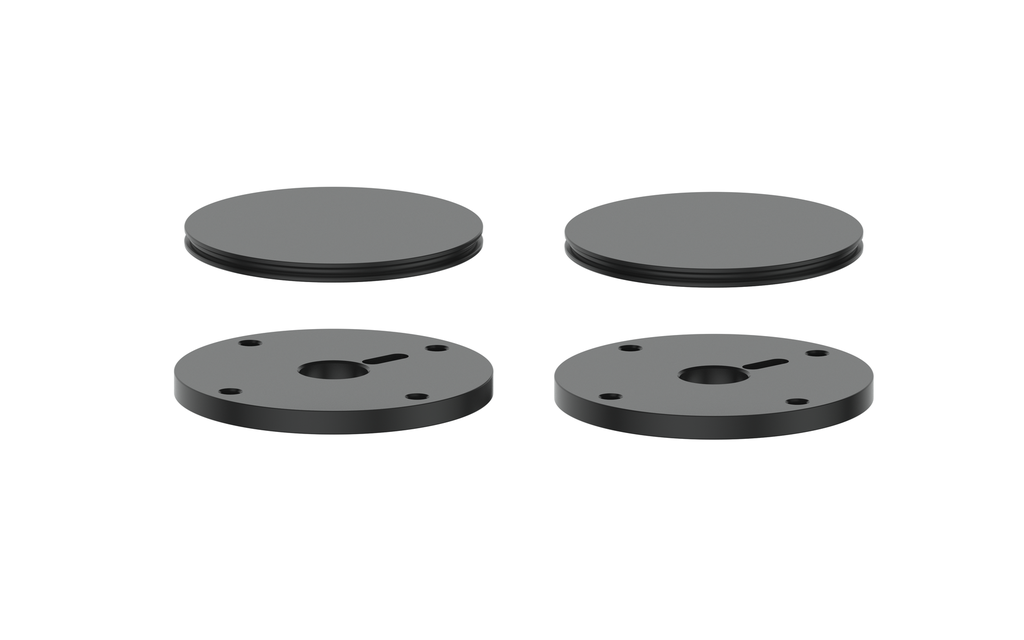 Vogt Mond Colour Accents for 8" C.C. Faucet and 2/3-Way Valve with Moon Handles CC