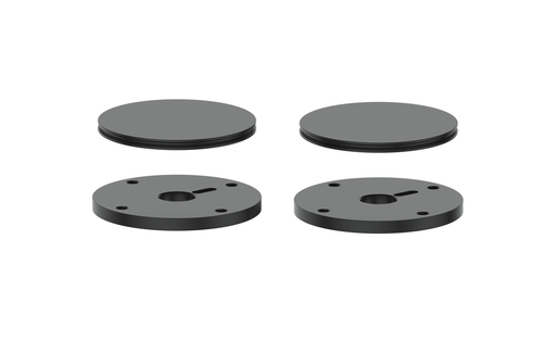 Vogt Mond Colour Accents for 8" C.C. Faucet and 2/3-Way Valve with Moon Handles CC