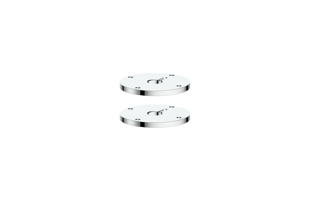 VOGT MOND COLOUR ACCENTS FOR 8" FAUCETS WITH CROSS/CRESCENT HANDLES