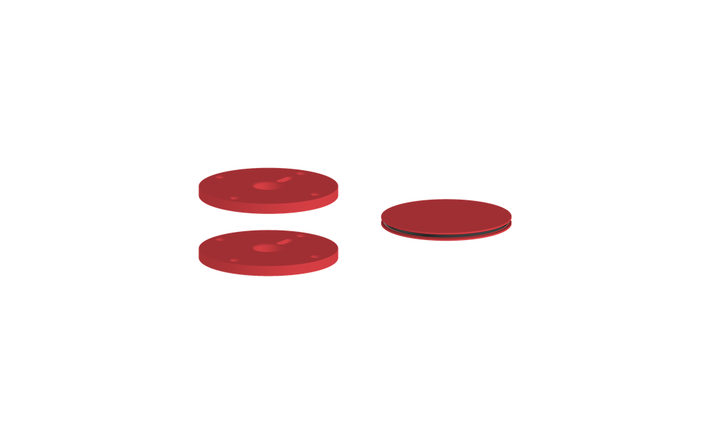 Vogt Mond Colour Accents for 2/3-Way Valve with Cross/Crescent Handles CC