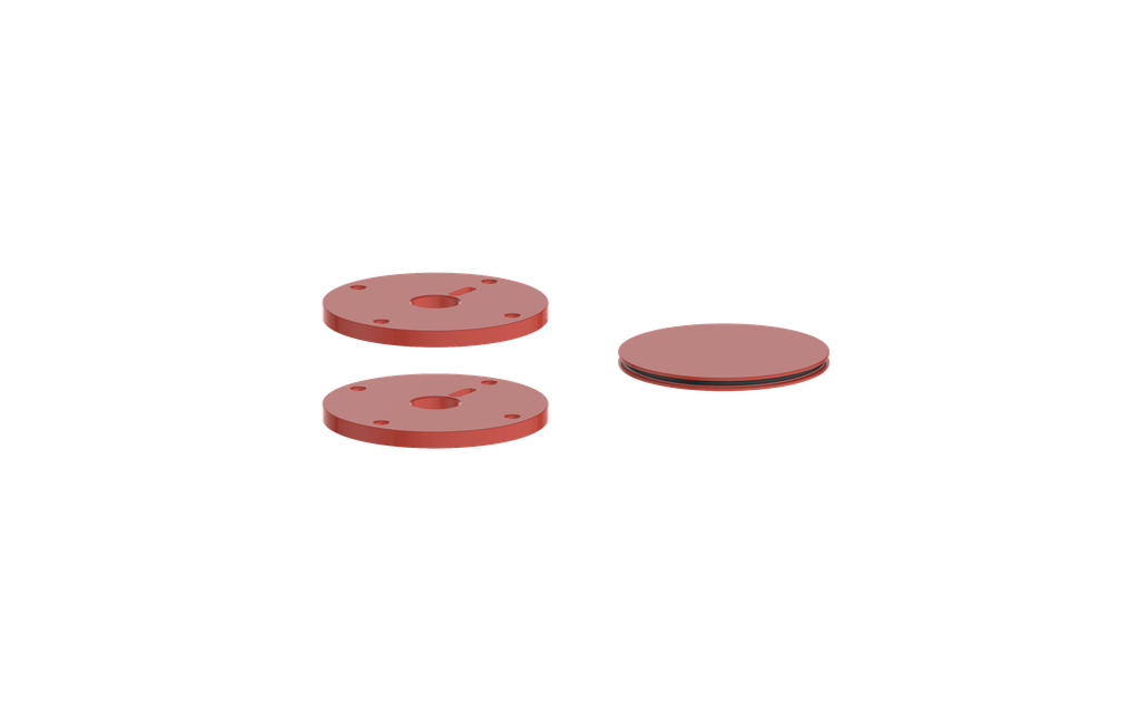 Vogt Mond Colour Accents for 2/3-Way Valve with Cross/Crescent Handles CC