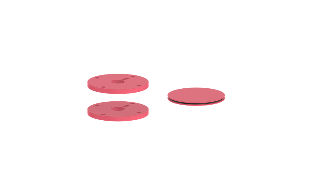 Vogt Mond Colour Accents for 2/3-Way Valve with Cross/Crescent Handles CC