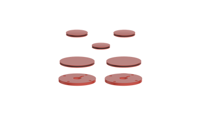 Vogt Mond Colour Accents for 2/3-Way Shower Set with Moon Handles CC