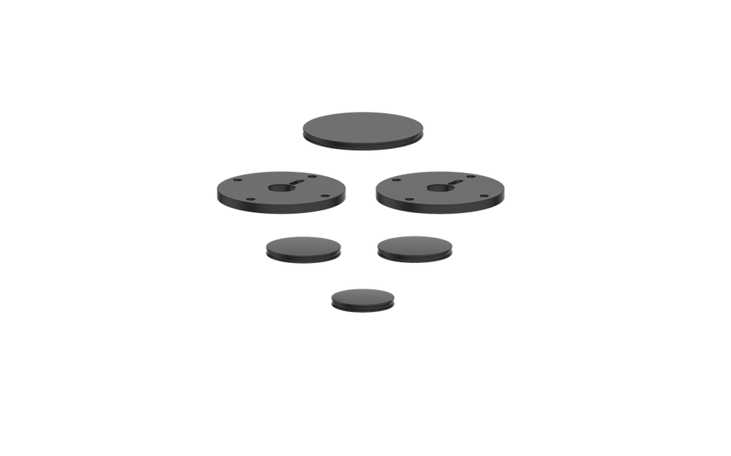 Vogt Mond Colour Accents for 2/3-Way Shower Set with Cross/Crescent Handles CC