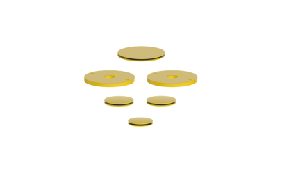 Vogt Mond Colour Accents for 2/3-Way Shower Set with Cross/Crescent Handles CC