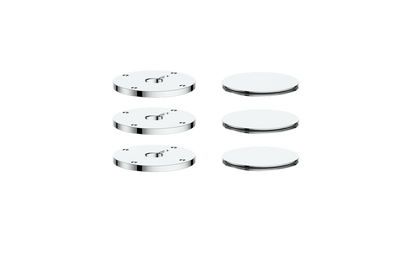 VOGT MOND COLOUR ACCENTS FOR HIGH-FLOW VALVE WITH 2 STOPS AND ROUND HANDLES