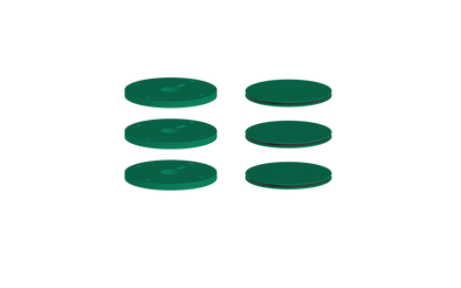 Vogt Mond Colour Accents for High-Flow Valve with 2 Stops and Moon Handles CC