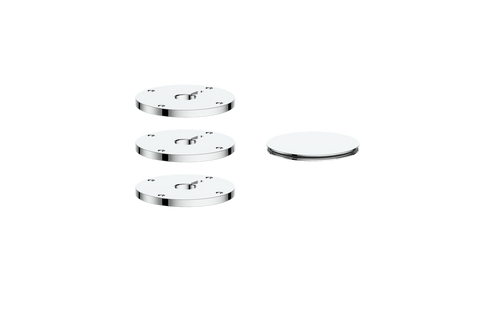 VOGT MOND COLOUR ACCENTS FOR HIGH-FLOW VALVE WITH 2 STOPS AND CROSS/CRESCENT HANDLES