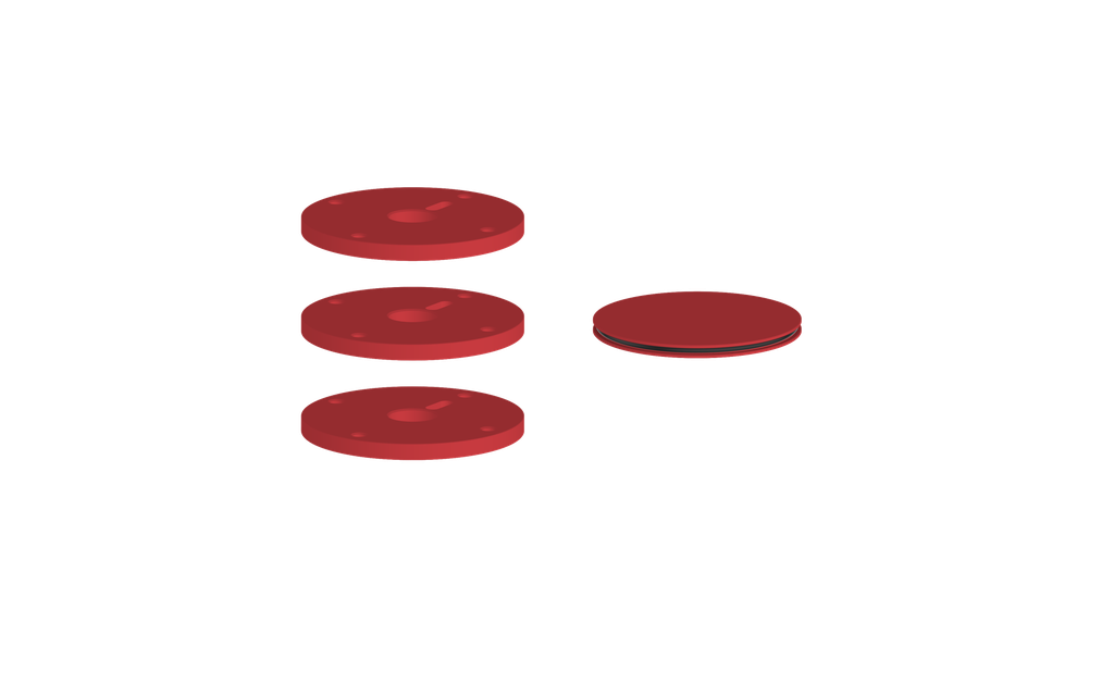 VOGT MOND COLOUR ACCENTS FOR HIGH-FLOW VALVE WITH 2 STOPS AND CROSS/CRESCENT HANDLES
