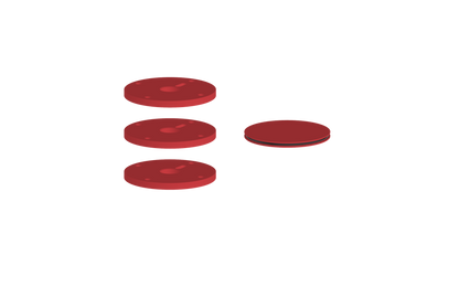 Vogt Mond Colour Accents for High-Flow Valve with 2 Stops and Cross/Crescent Handles CC