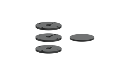 Vogt Mond Colour Accents for High-Flow Valve with 2 Stops and Cross/Crescent Handles CC