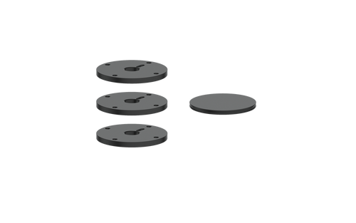 Vogt Mond Colour Accents for High-Flow Valve with 2 Stops and Cross/Crescent Handles CC
