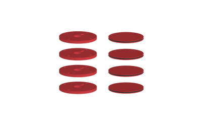 VOGT MOND COLOUR ACCENTS FOR HIGH-FLOW VALVE WITH 3 STOPS AND ROUND HANDLES
