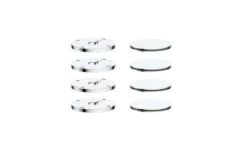 VOGT MOND COLOUR ACCENTS FOR HIGH-FLOW VALVE WITH 3 STOPS AND ROUND HANDLES