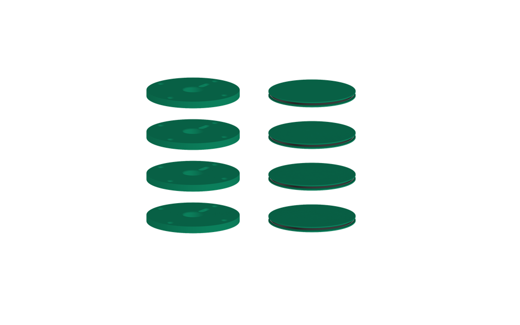 VOGT MOND COLOUR ACCENTS FOR HIGH-FLOW VALVE WITH 3 STOPS AND ROUND HANDLES