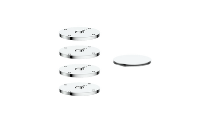 Vogt Mond Colour Accents for High-Flow Valve with 3 Stops and Cross/Crescent Handles CC