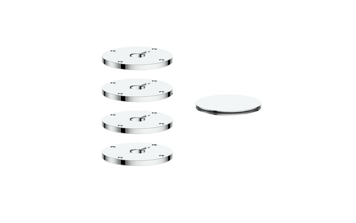 Vogt Mond Colour Accents for High-Flow Valve with 3 Stops and Cross/Crescent Handles CC