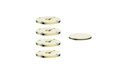 Vogt Mond Colour Accents for High-Flow Valve with 3 Stops and Cross/Crescent Handles CC