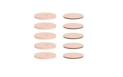 Vogt Mond Colour Accents for High-Flow Valve with 4 Stops and Moon Handles CC