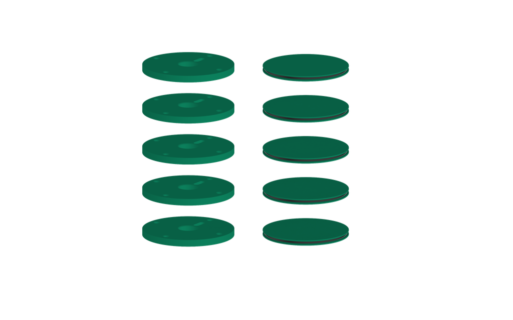 VOGT MOND COLOUR ACCENTS FOR HIGH-FLOW VALVE WITH 4 STOPS AND ROUND HANDLES