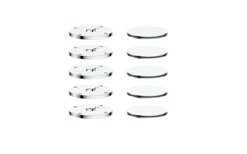 VOGT MOND COLOUR ACCENTS FOR HIGH-FLOW VALVE WITH 4 STOPS AND ROUND HANDLES