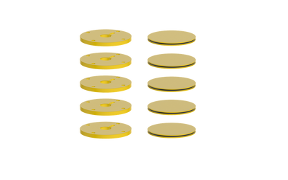 Vogt Mond Colour Accents for High-Flow Valve with 4 Stops and Moon Handles CC