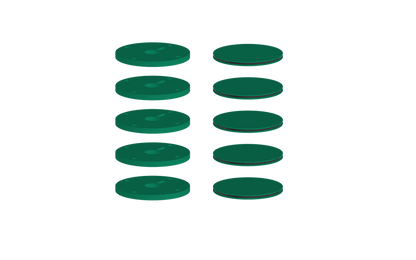 Vogt Mond Colour Accents for High-Flow Valve with 4 Stops and Moon Handles CC