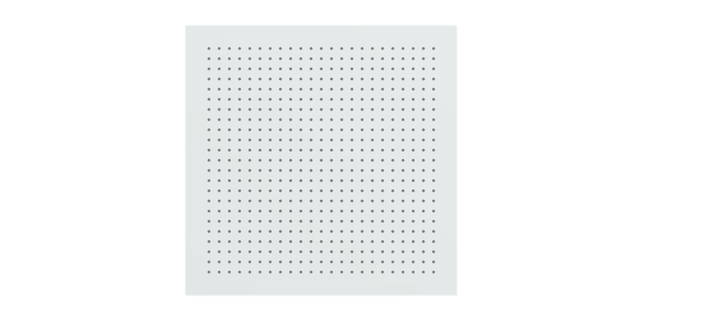 Vogt 16" Ceiling Mount Shower Head CC